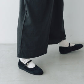 Gauze# トラバイユ サロペット チャコール