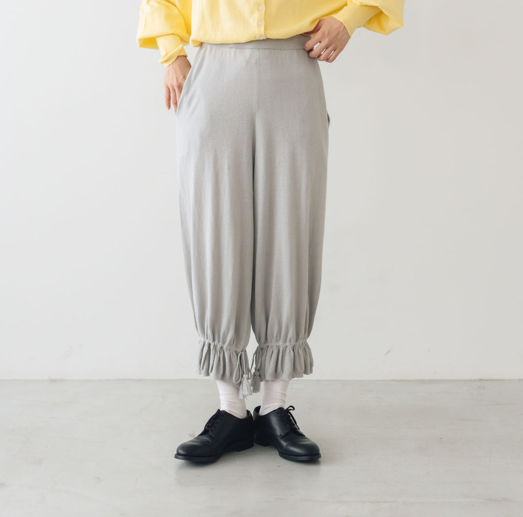Gauze# タッセルストリング ピエロパンツ