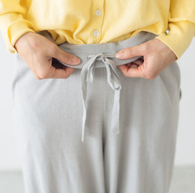 Gauze# タッセルストリング ピエロパンツ