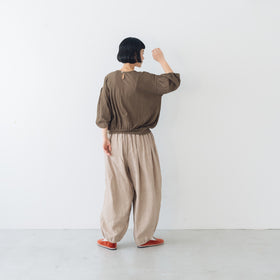 Gauze# リネン アメリ パンツ