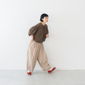 Gauze# リネン アメリ パンツ