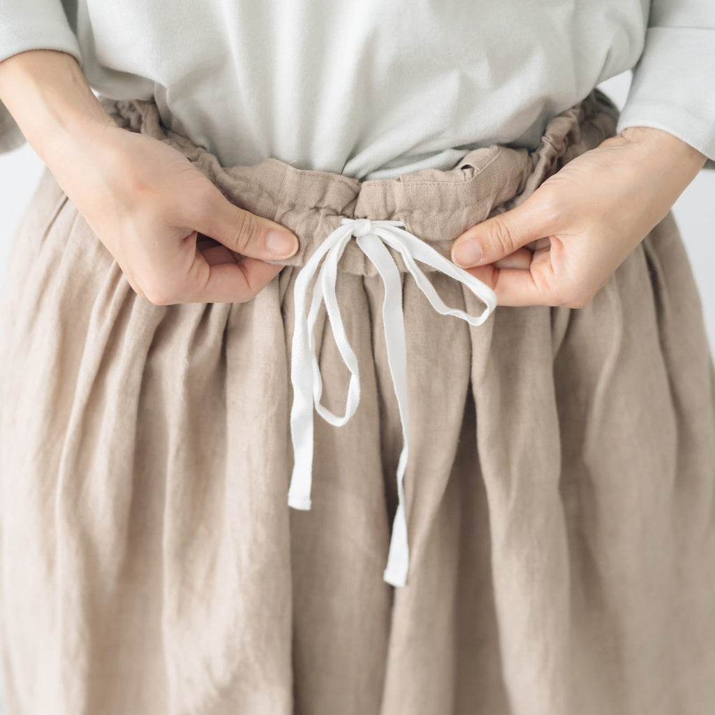 Gauze# リネン アメリ パンツ