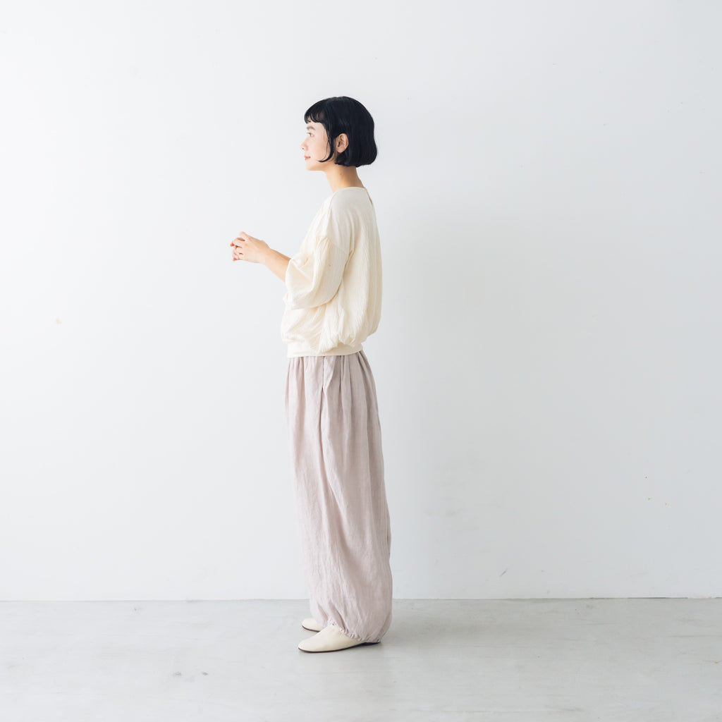 Gauze# リネン アメリ パンツ