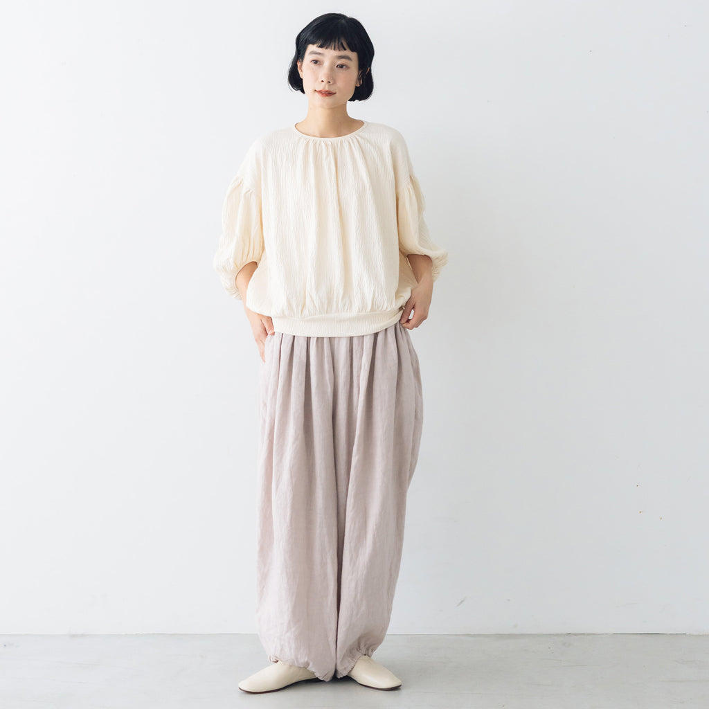 Gauze# リネン アメリ パンツ