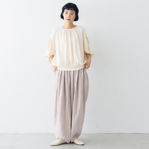 Gauze# リネン アメリ パンツ