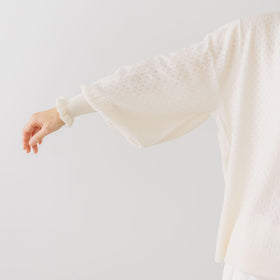 Gauze# クロシェットハーベスト ニットプルオーバー