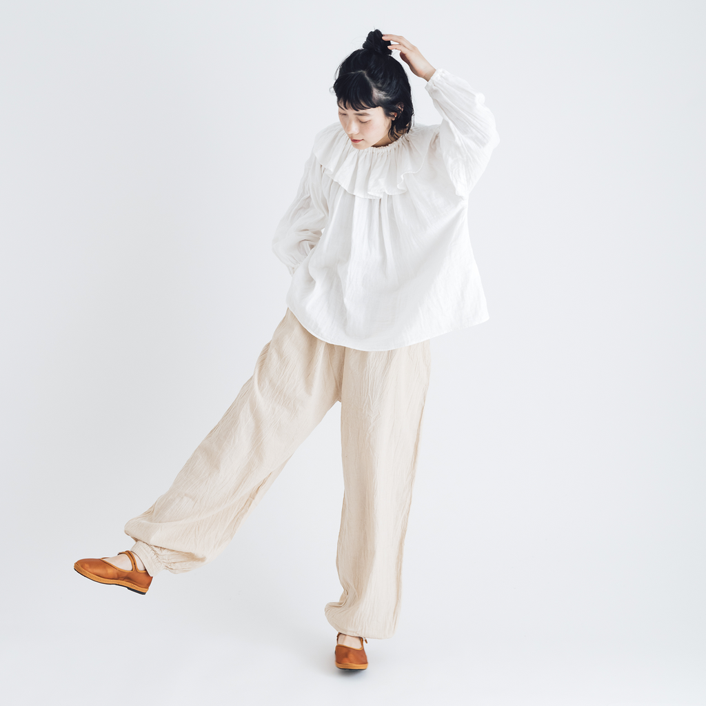 くらすこと別注〉ヂェン先生の日常着 バルーンパンツ スリム |くらす くらすこと別注〉ヂェン先生の日常着 バルーンパンツ スリム |くらす