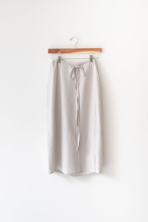 Yoli Silk wrap skirt