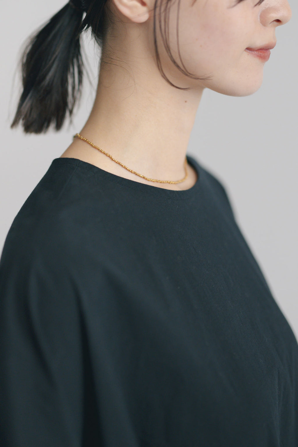 accessories mau カレンシルバーショートネックレス