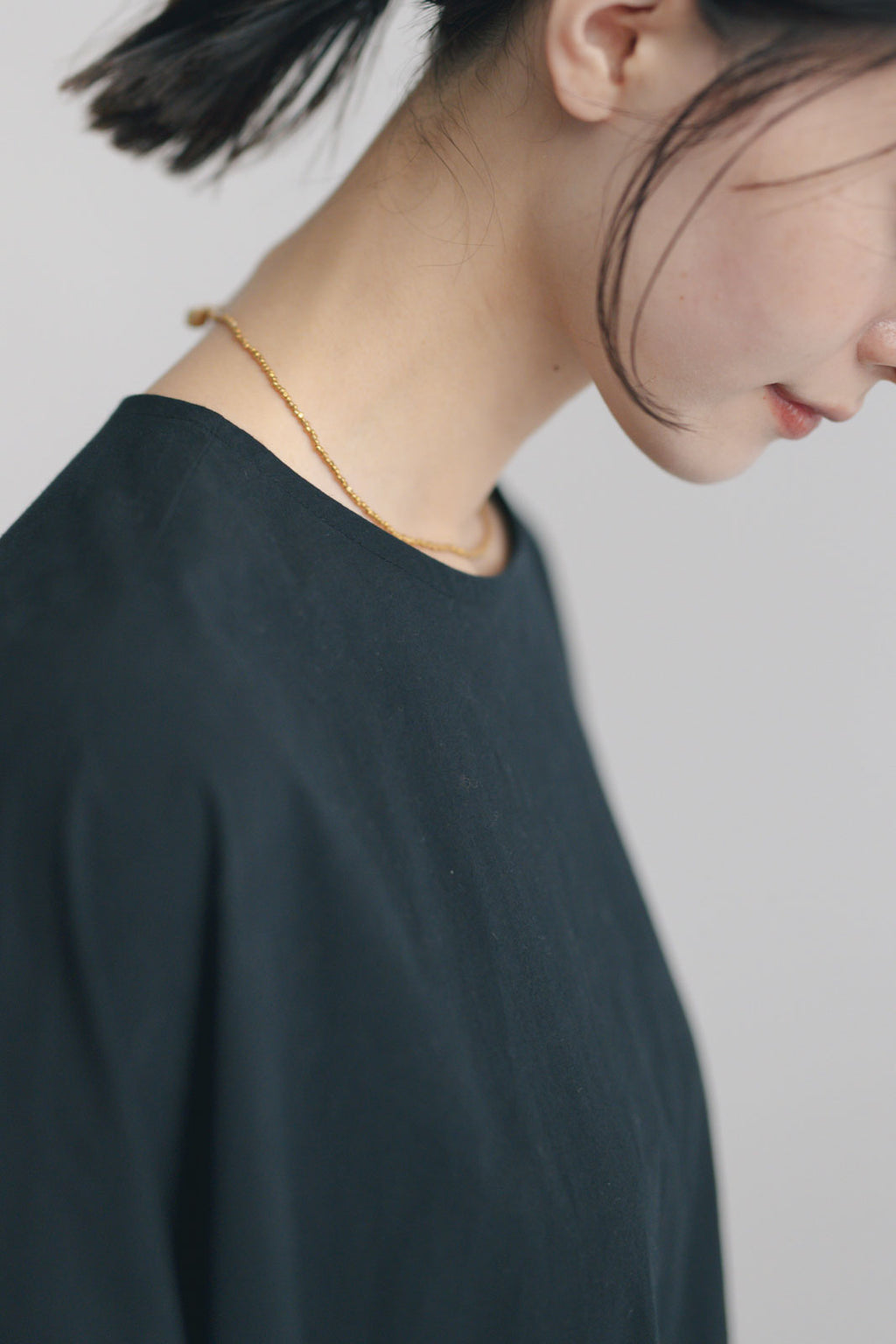 accessories mau カレンシルバーショートネックレス