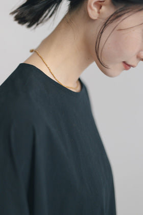 accessories mau カレンシルバーショートネックレス