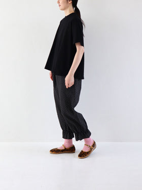 pot and tea フレア半袖 Tシャツ［期間限定販売］