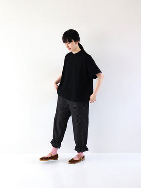 pot and tea フレア半袖 Tシャツ［期間限定販売］
