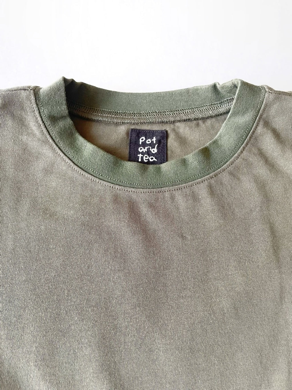 pot and tea フレア半袖 Tシャツ［期間限定販売］