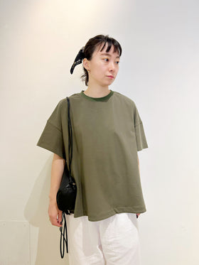 pot and tea フレア半袖 Tシャツ［期間限定販売］