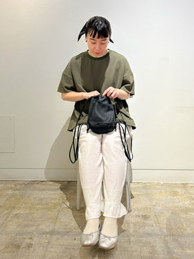 pot and tea フレア半袖 Tシャツ［期間限定販売］