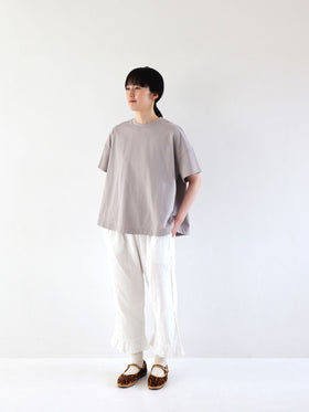 pot and tea フレア半袖 Tシャツ［期間限定販売］