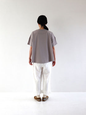pot and tea フレア半袖 Tシャツ［期間限定販売］