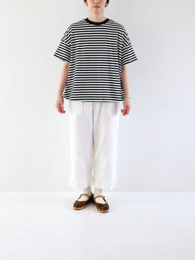 pot and tea フレア半袖 Tシャツ［期間限定販売］