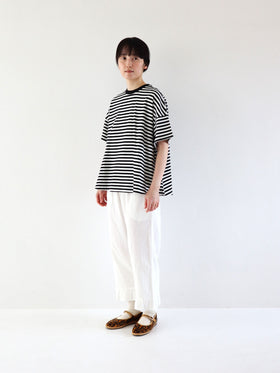 pot and tea フレア半袖 Tシャツ［期間限定販売］