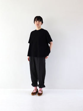 pot and tea フレア半袖 Tシャツ［期間限定販売］