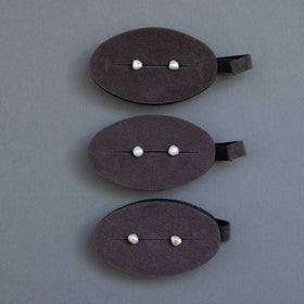 神保真珠商店 1珠ピアス VINTAGE 無核（K18）［期間限定販売］