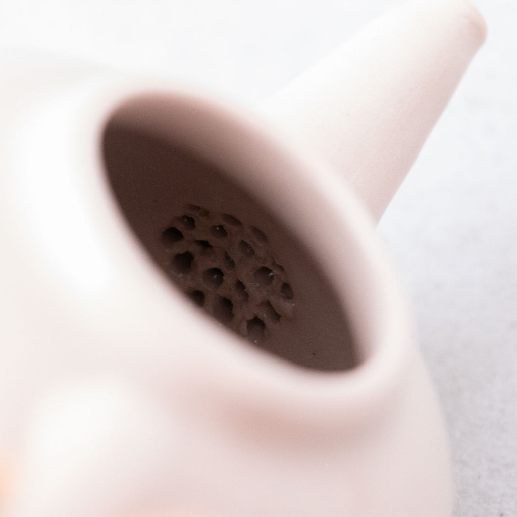 CANASA 急須 ダスティピンク赤象嵌［期間限定販売］