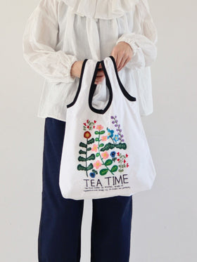 pot and tea ボタニカルバッグ［期間限定販売］