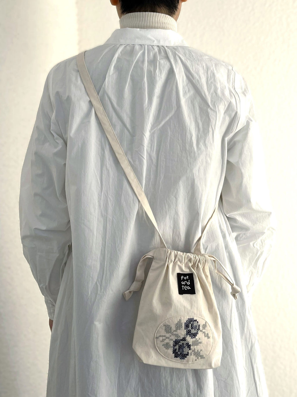 pot and tea クロスステッチミニポシェット［期間限定販売］