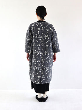 pot and tea 小花JQドロップショルダーコート［期間限定販売］