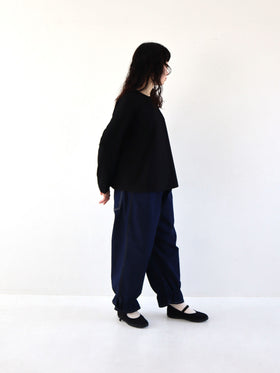 pot and tea フレア長袖カットソー［期間限定販売］