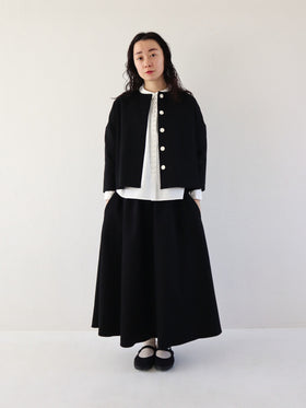 pot and tea チノクロスドロップショルダージャケット［期間限定販売］