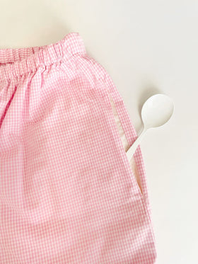 pot and tea すそゴムパンツ［期間限定販売］