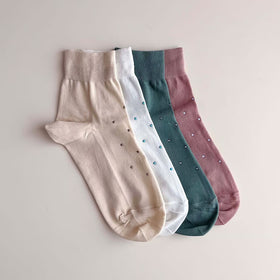 2e CHESTS×MARCOMONDE ショートソックス／stone付き［期間限定販売］