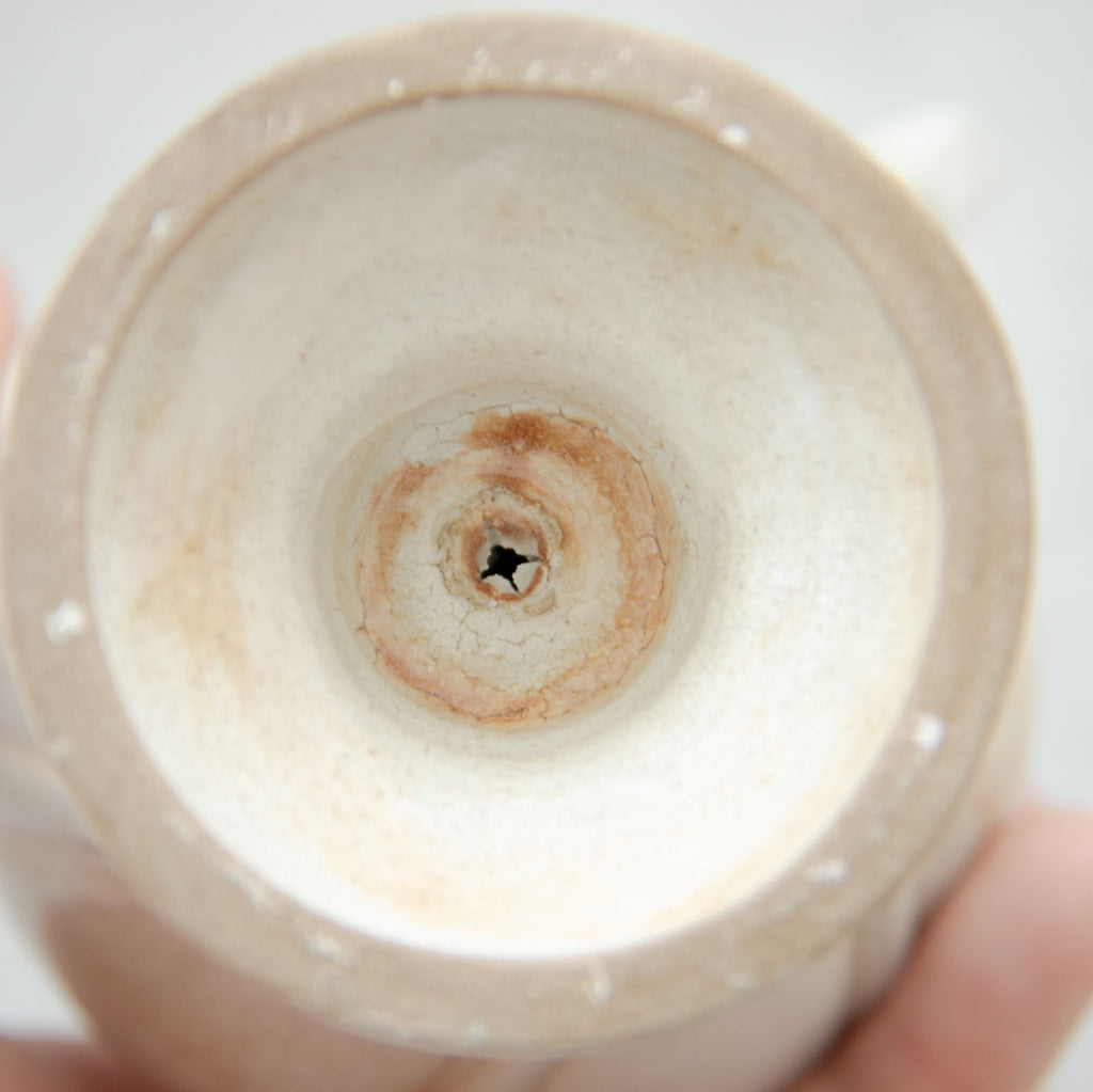 安部太一さん白釉キャンドルスタンド 【公式通販】