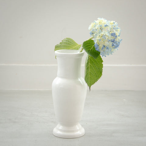 安部太一 白釉花器 B