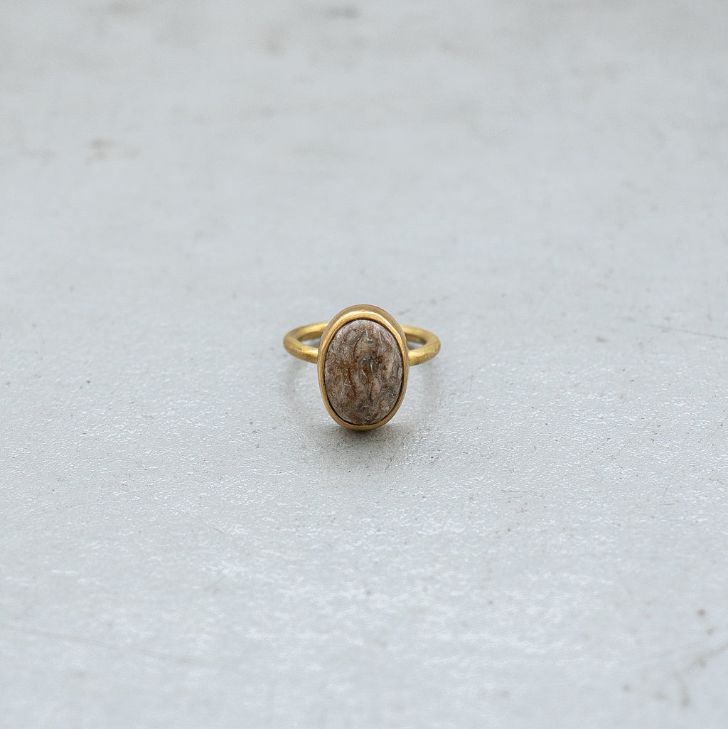 SURUME. STONE RING