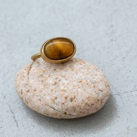 SURUME. STONE RING