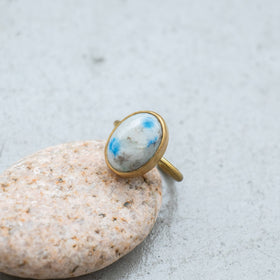 SURUME. STONE RING