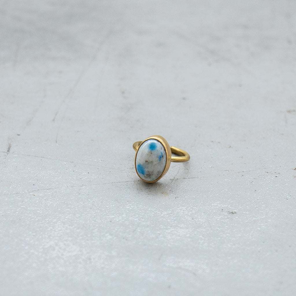 SURUME. STONE RING