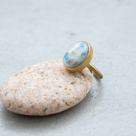 SURUME. STONE RING