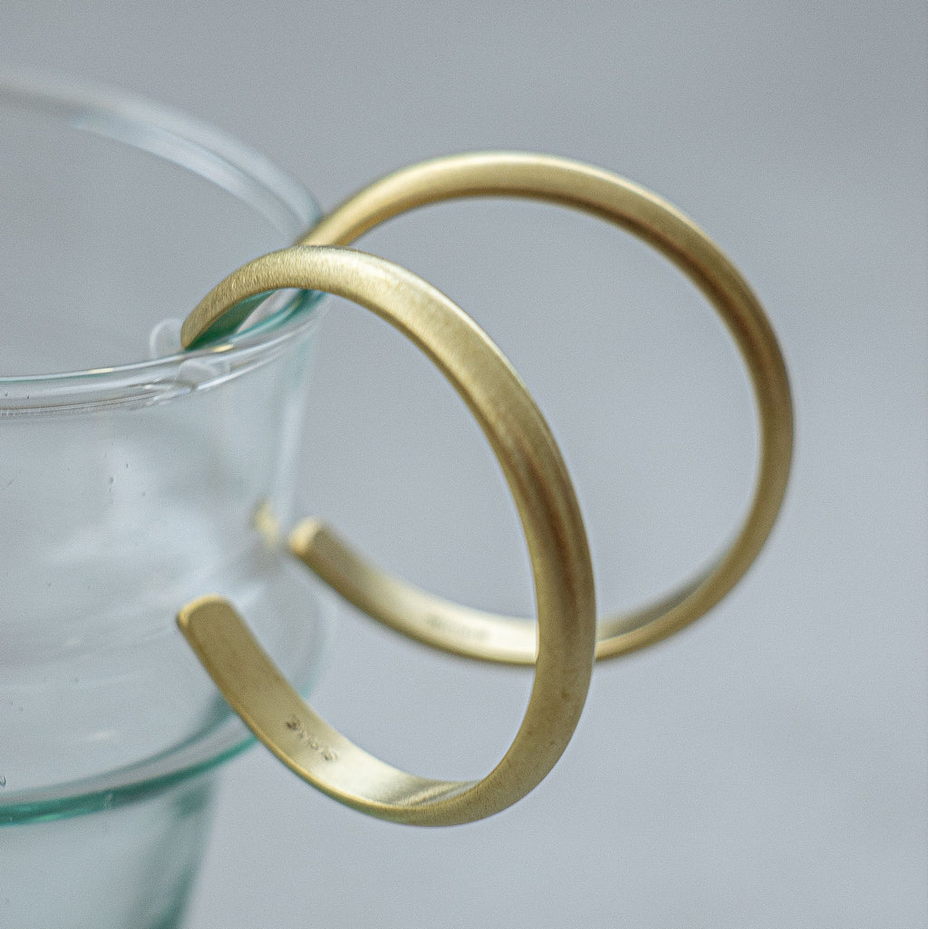 SURUME. THICK HOOP ピアス［期間限定販売］
