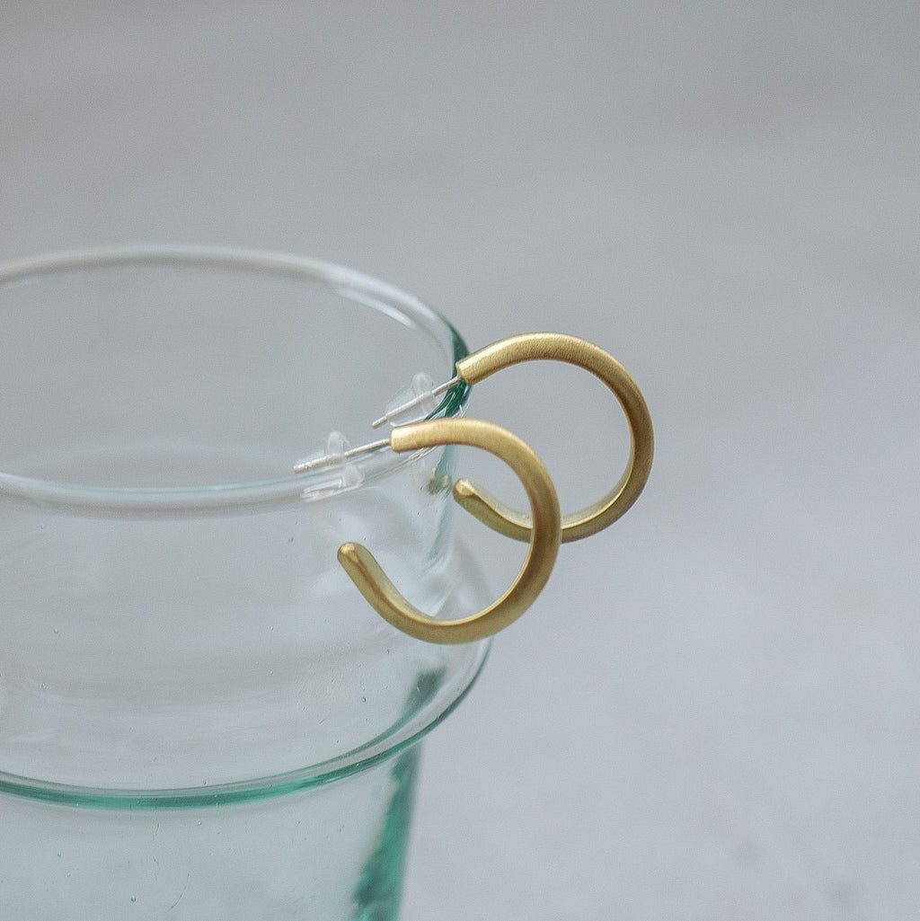 SURUME. THICK HOOP ピアス［期間限定販売］