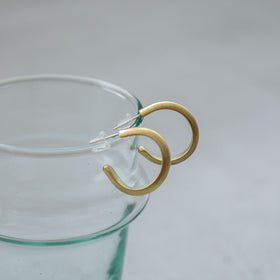 SURUME. THICK HOOP ピアス［期間限定販売］
