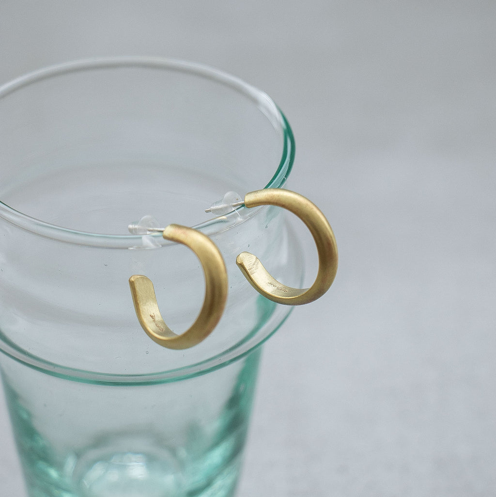 SURUME. THICK HOOP ピアス［期間限定販売］