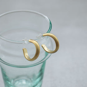 SURUME. THICK HOOP ピアス［期間限定販売］