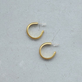 SURUME. THICK HOOP ピアス［期間限定販売］