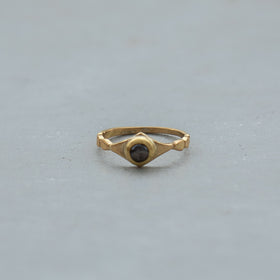 SURUME. Shave Stone Thin Ring［期間限定販売］