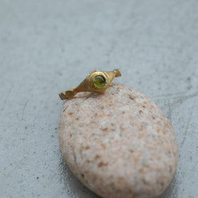 SURUME. Shave Stone Thin Ring［期間限定販売］