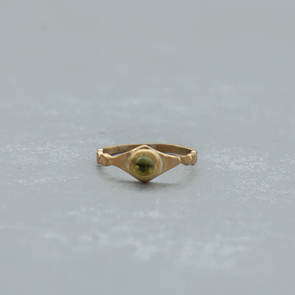 SURUME. Shave Stone Thin Ring［期間限定販売］